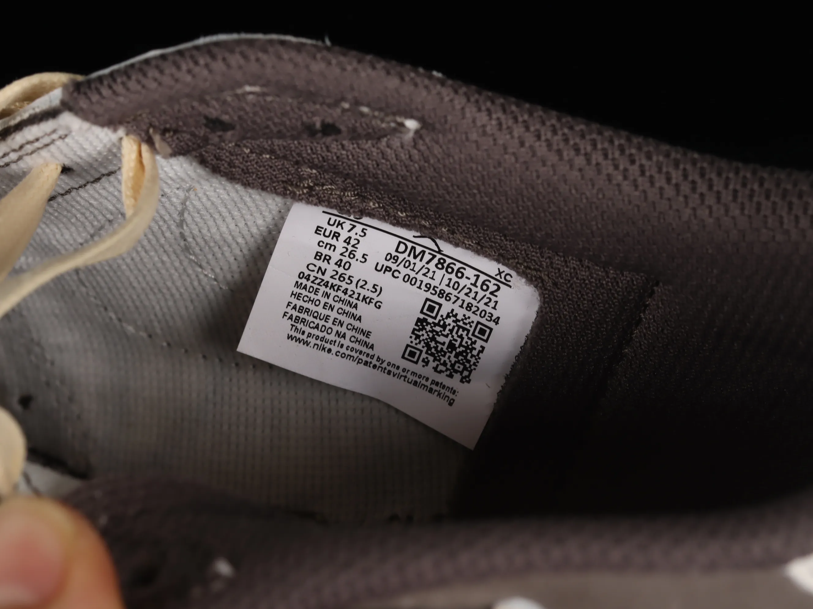 All categories Air Jordan Jordan series basketball shoes Air Jordan 1 Low LJR version Travis Scott x Air Jordan 1 Low OG AJ1 Joe 1 joint overhead hook DM7866-162